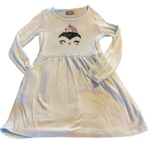 Girls Long Sleeve Penguin Dress